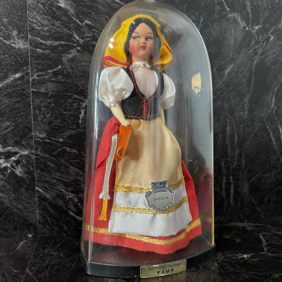 EROS Sicilia Doll with Tamborine - Picture 1 of 16